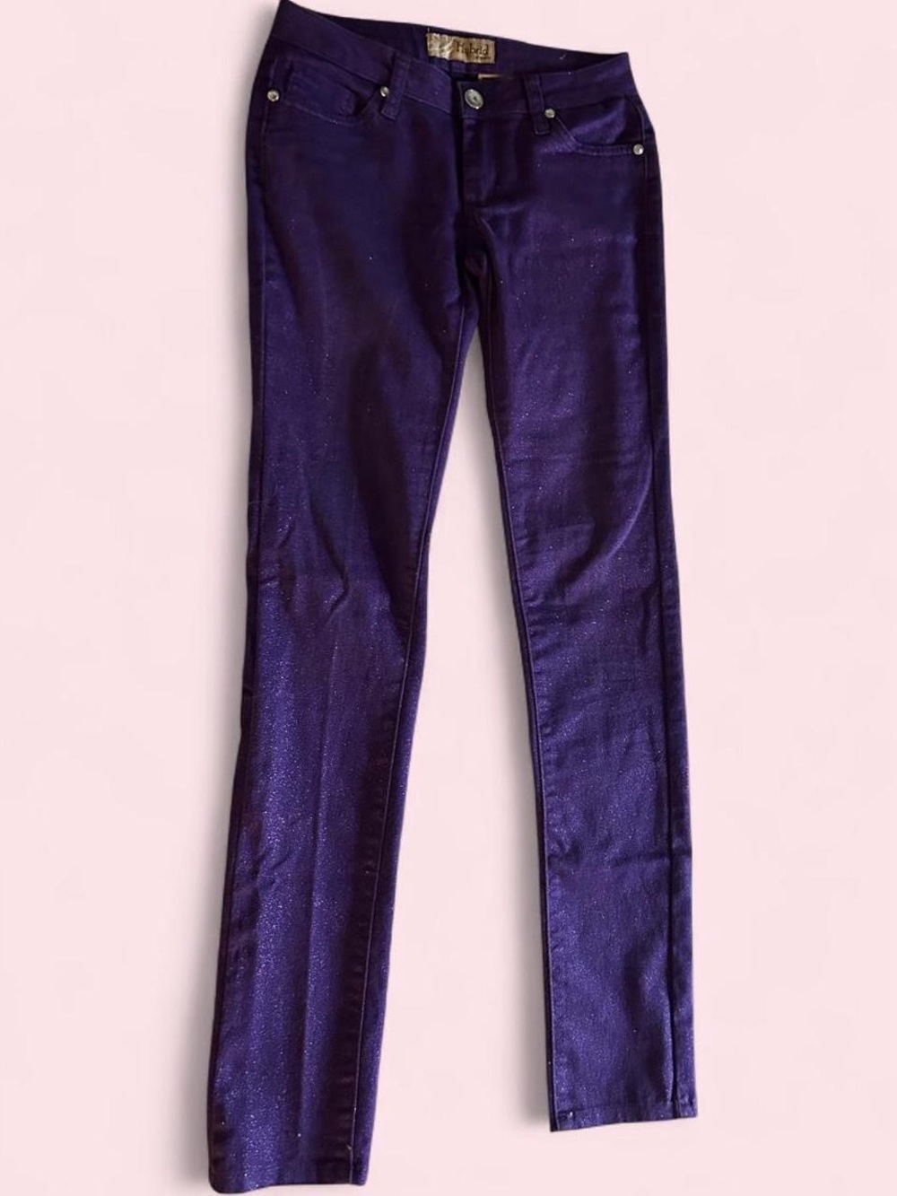💜Hybrid & Company Purple Glitter Pants 1/25💜